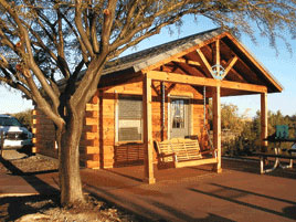 cabin Camping With Comfort